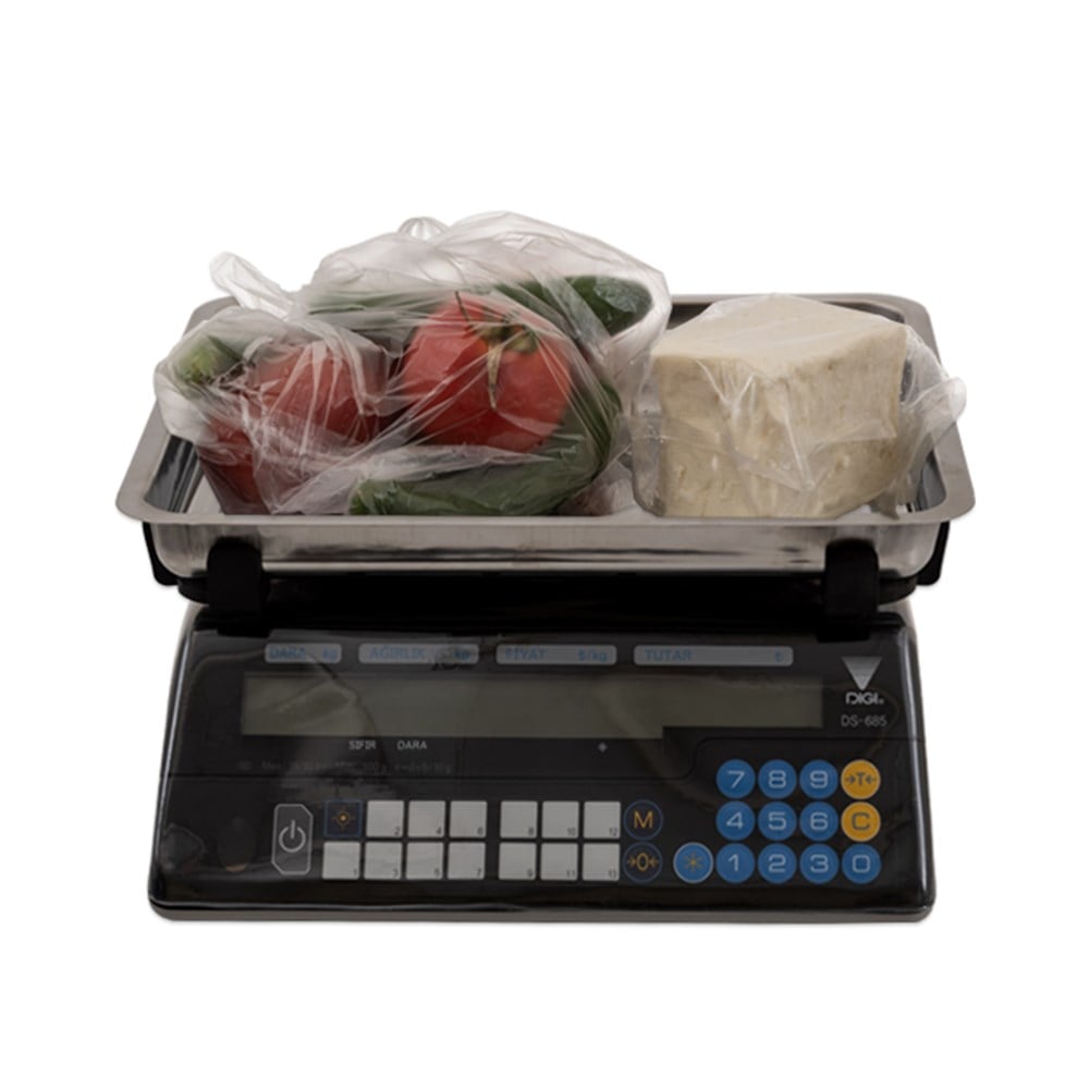 DİGİ 30 Kg 5 Gr Onaylı Fiyat Hesaplamalı Terazi