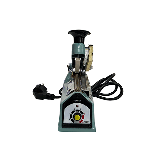 FS-200C 20 Cm Yandan Kesmeli Demir Gövdeli Poşet Ağzı Kapatma Makinası
