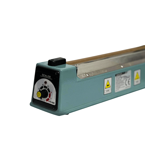 FS-300C 30 Cm Yandan Kesmeli Demir Gövdeli Poşet Ağzı Kapatma Makinası