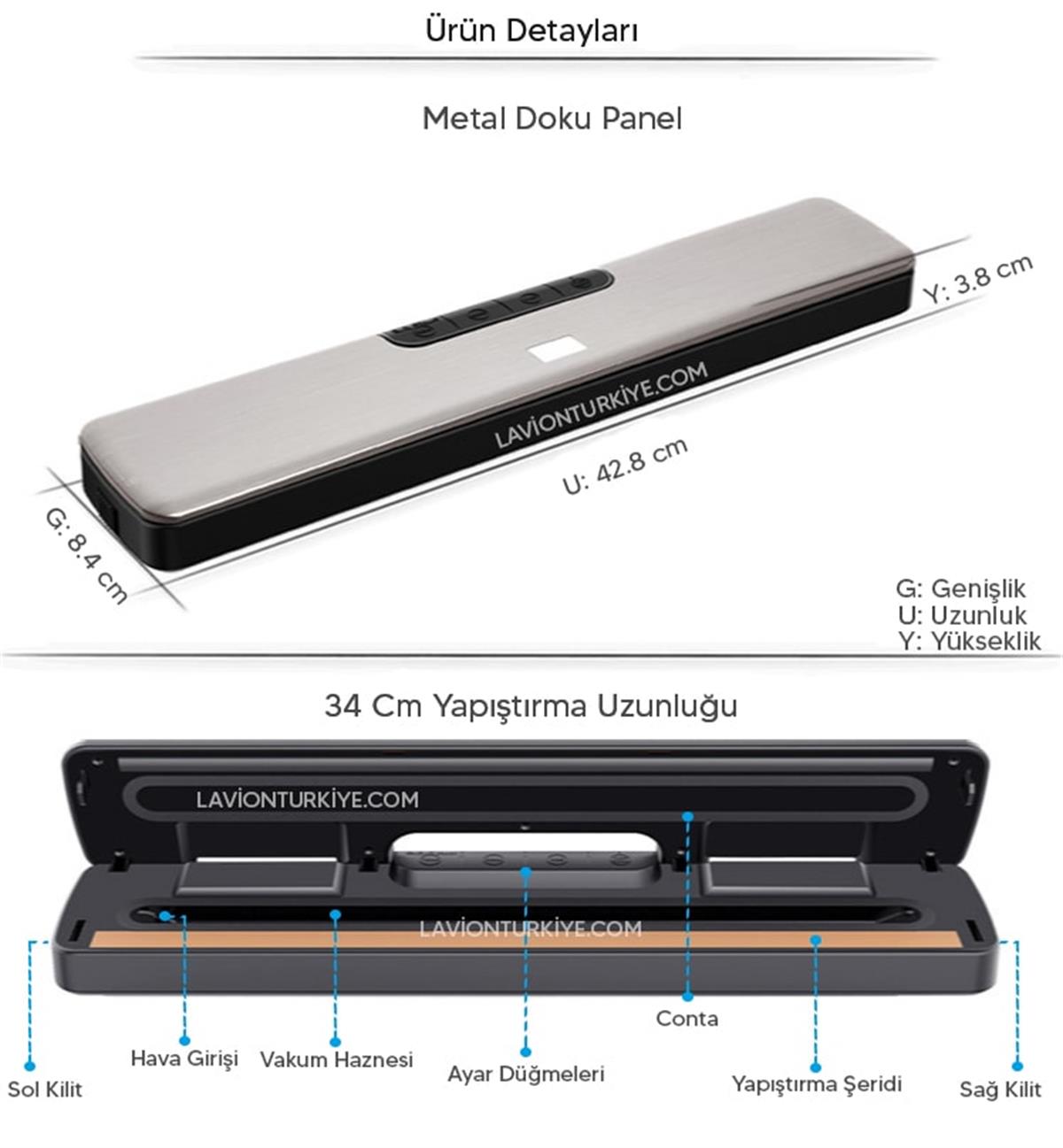 Lavion Ev Tipi Vakum Makinesi ZK-03