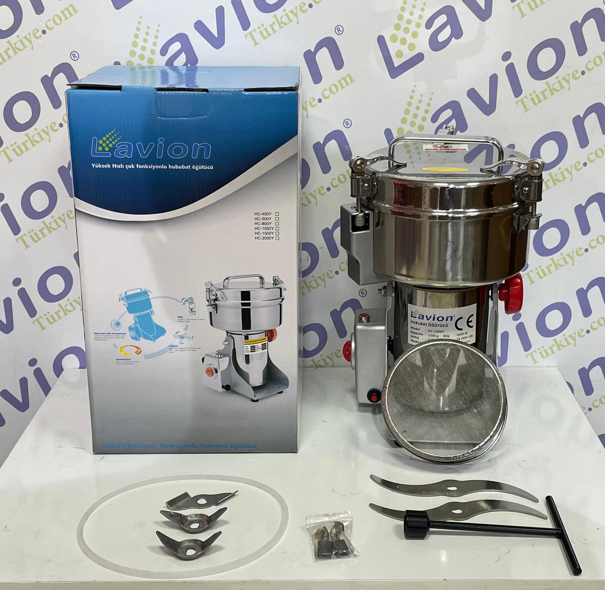 Lavion HC1000Y Gr Yüksek Hızlı Bitki Baharat Öğütücü