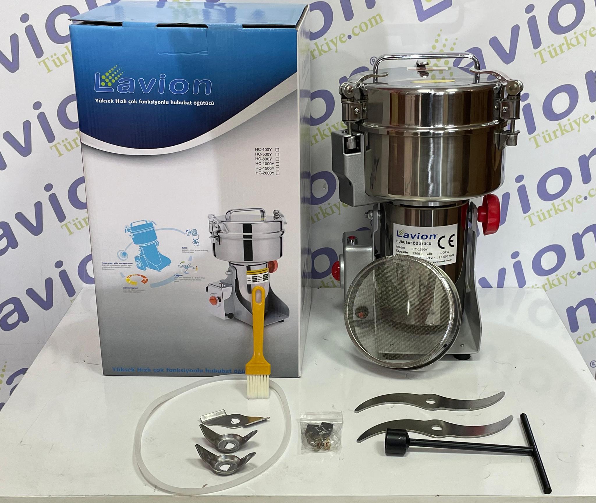 Lavion HC1500Y Gr Yüksek Hızlı Bitki Baharat Öğütücü