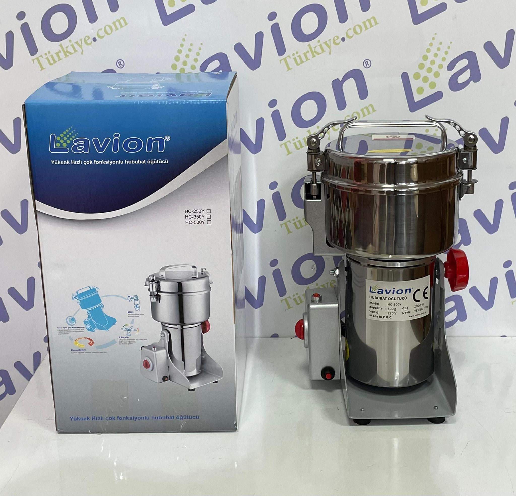 Lavion HC500Y Gr Yüksek Hızlı Bitki Baharat Öğütücü