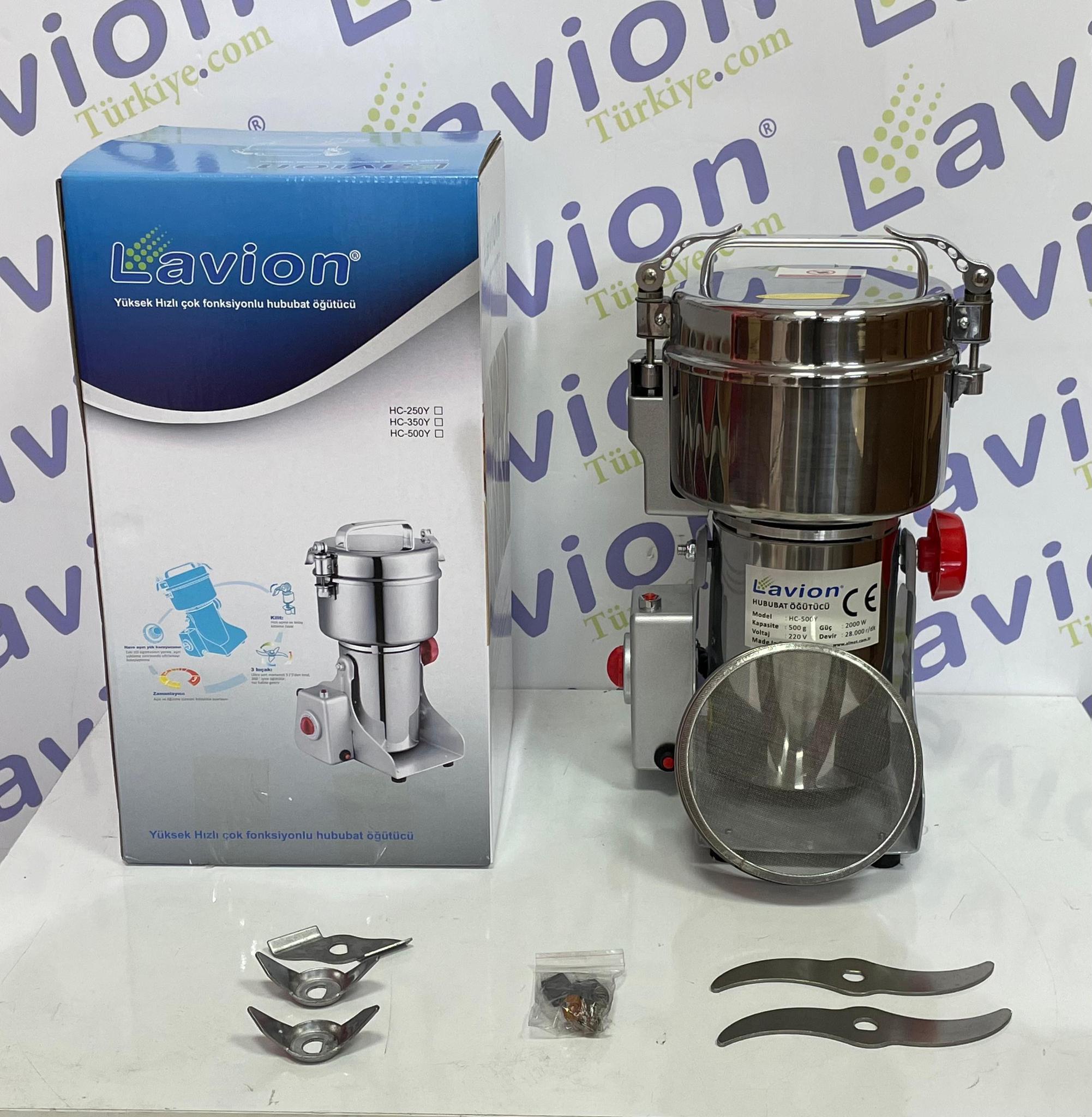 Lavion HC500Y Gr Yüksek Hızlı Bitki Baharat Öğütücü
