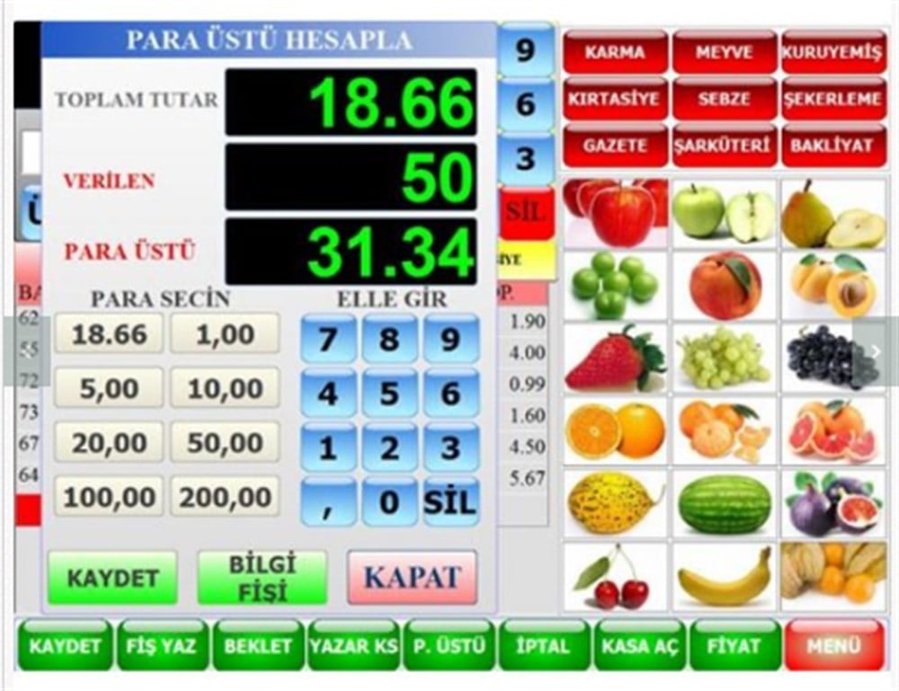 Market Stok Programı