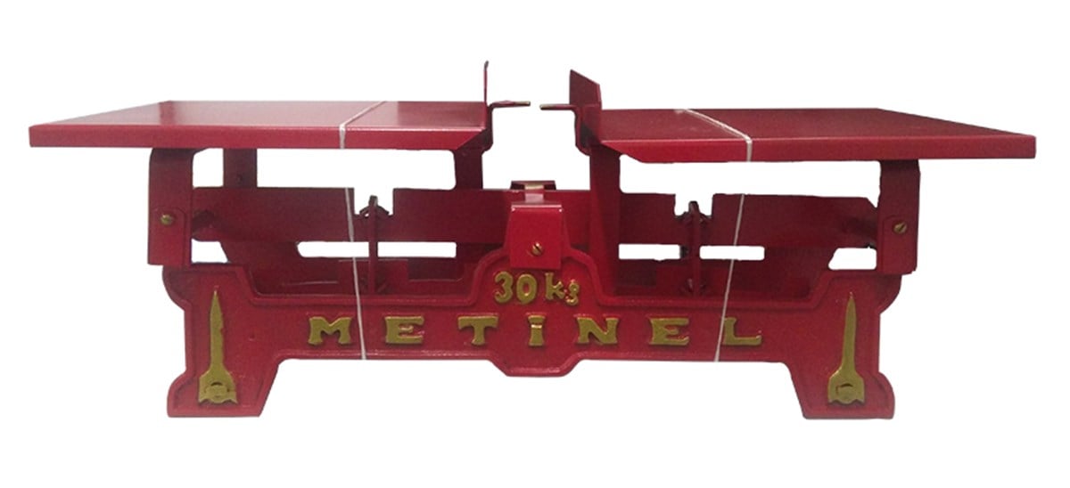 METİNEL Düz Kefe Boyacı Mekanik Terazi