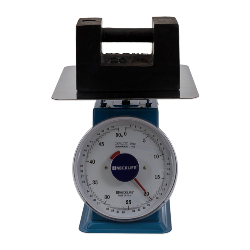 NECK 50 Kg Düz Kefe İbreli Mekanik Terazi