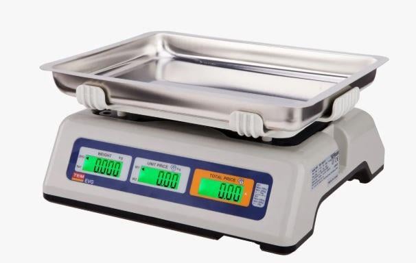 Tem EVG Model 60 Kg Fiyat Hesaplamalı Terazi 