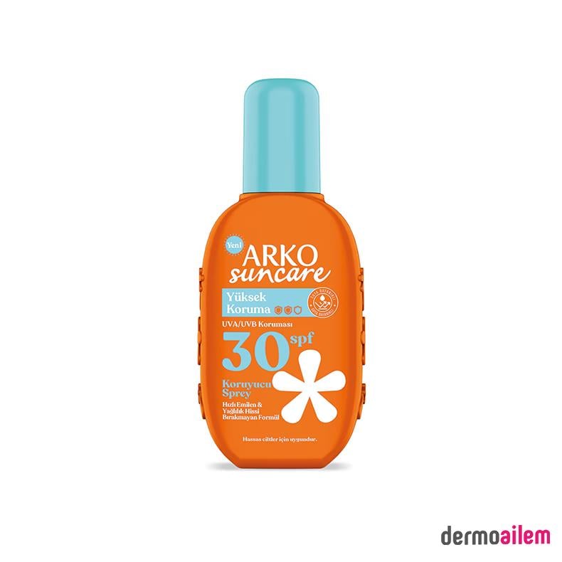 Spf 20 & 50 ArasıArkoArko Suncare Güneş Koruyucu Sprey Spf 30+ 200 ml