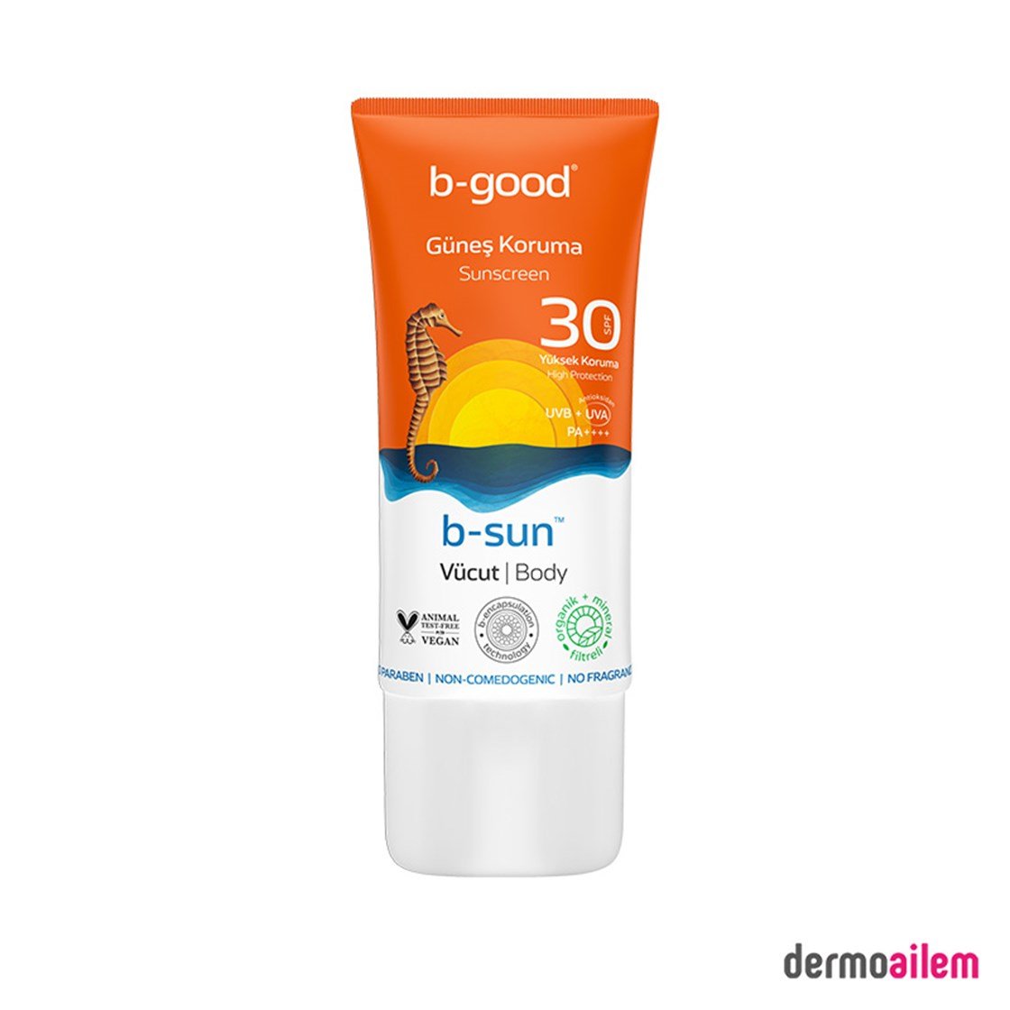 Spf 20 & 50 ArasıB-GoodB-Good Yetişkin Vücut Güneş Koruma  SPF30 150ml