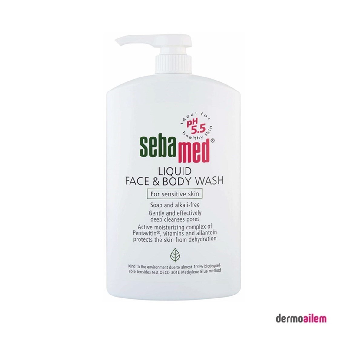 Cilt Temizleme ÜrünleriSebamedSebamed Liquid Face & Body Wash 1 lt