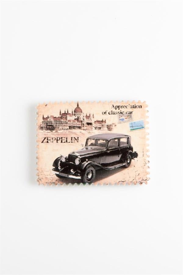 AlmanyaDünyadan HediyelerGERMGNMRC-04Keskin Hediyelik Eşya Ve TekstilBuzdolabı Magneti Zeppelin Klasik Otomobil