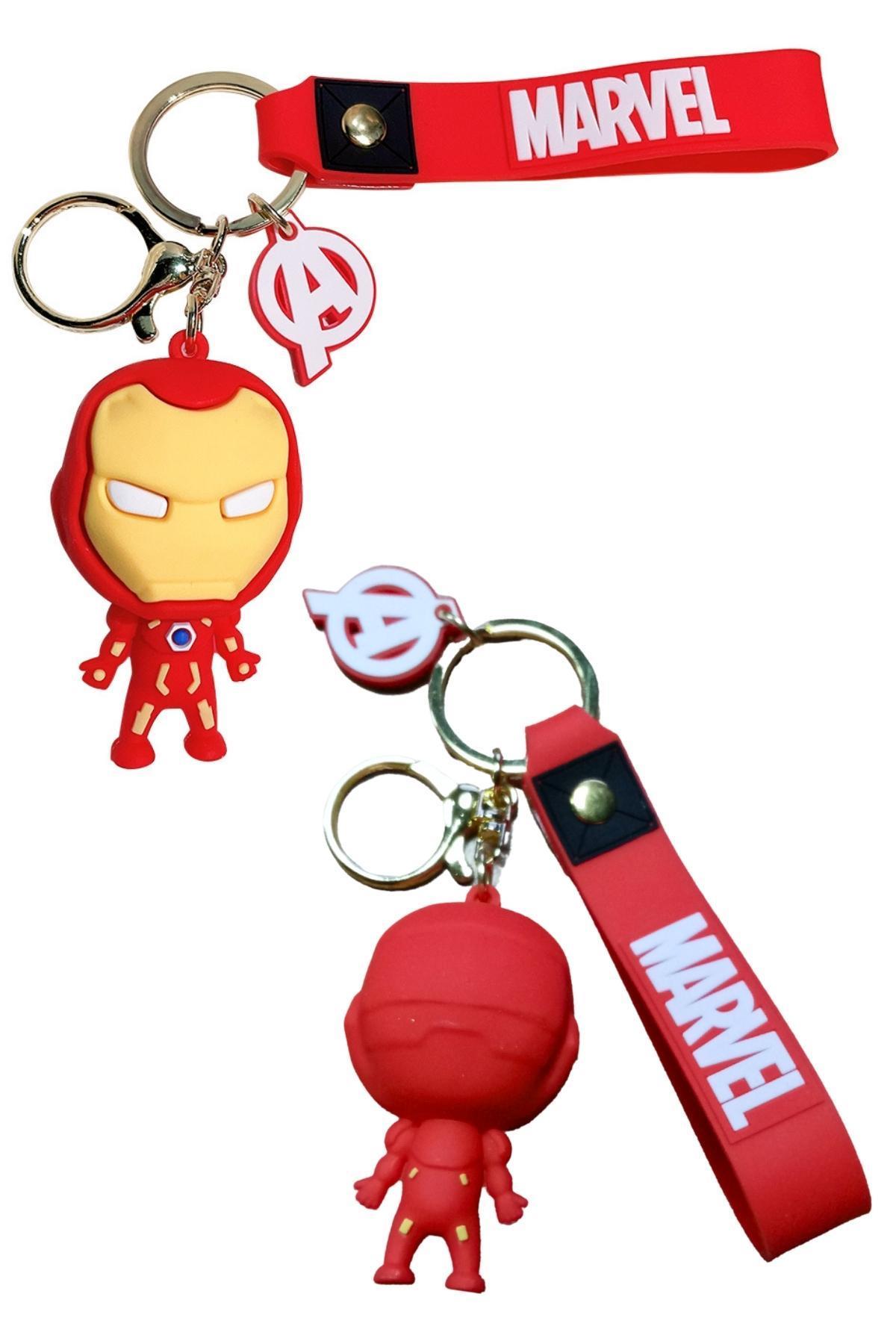 Amerika Birleşik DevletleriDünyadan HediyelerDNY-HD100632Keskin Hediyelik Eşya Ve TekstilIronman 3D Demir Adam Silikon Anahtarlık Marvel