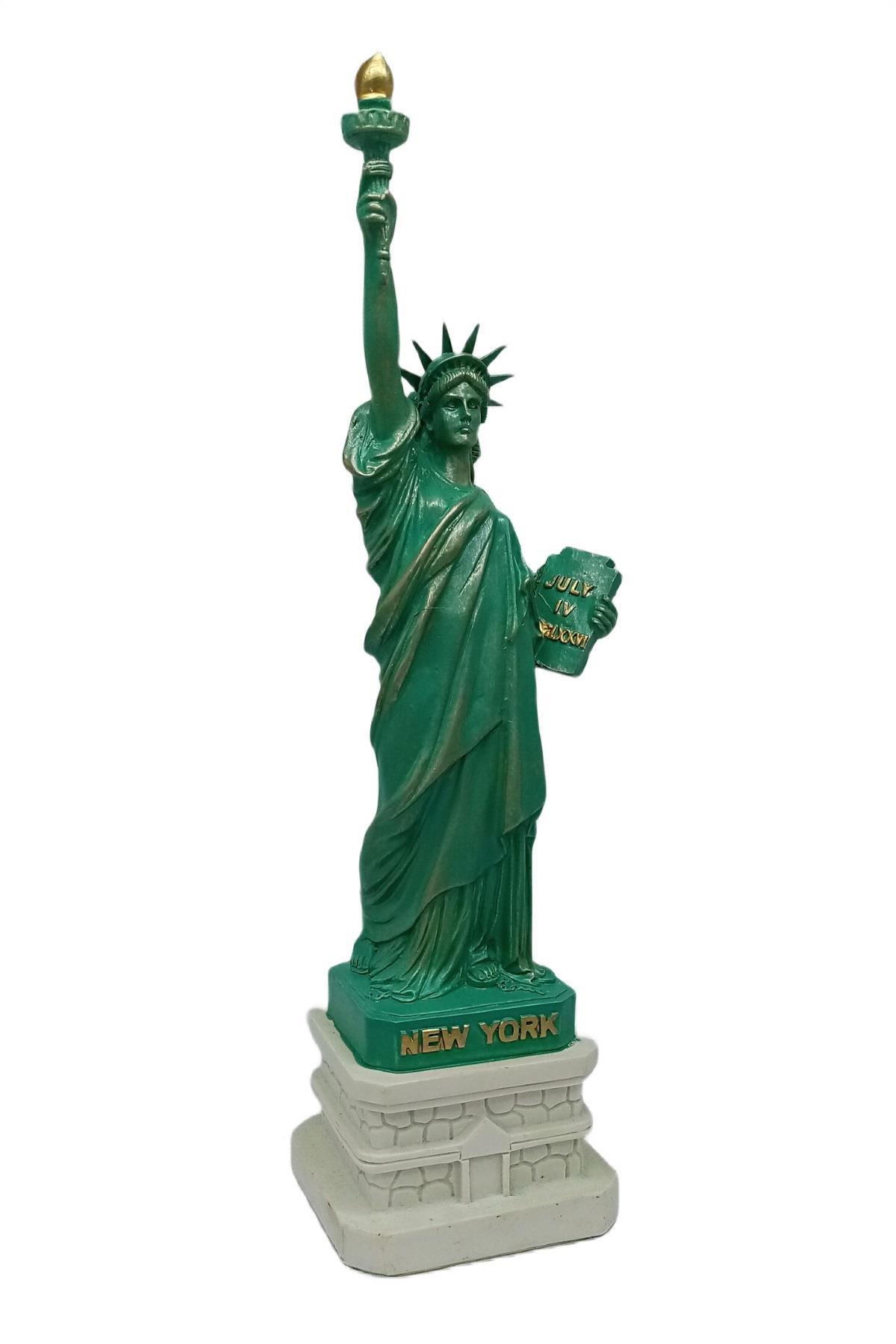 Amerika Birleşik DevletleriDünyadan HediyelerDNY-HD100421Keskin Hediyelik Eşya Ve TekstilABD New York Özgürlük Heykeli Reçine 30 cm