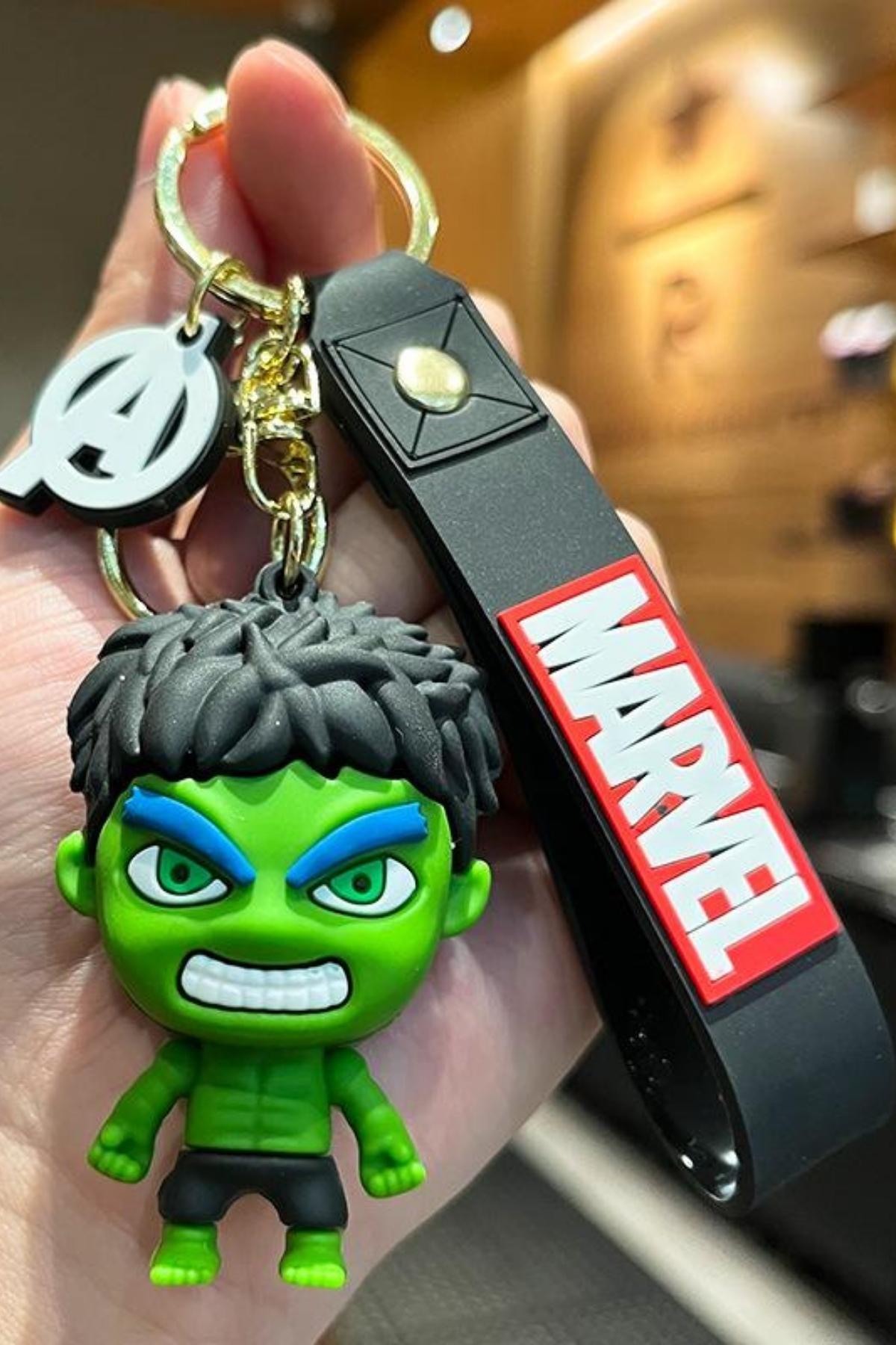 Amerika Birleşik DevletleriDünyadan HediyelerDNY-HD100641Keskin Hediyelik Eşya Ve TekstilHulk 3D Silikon Anahtarlık Marvel