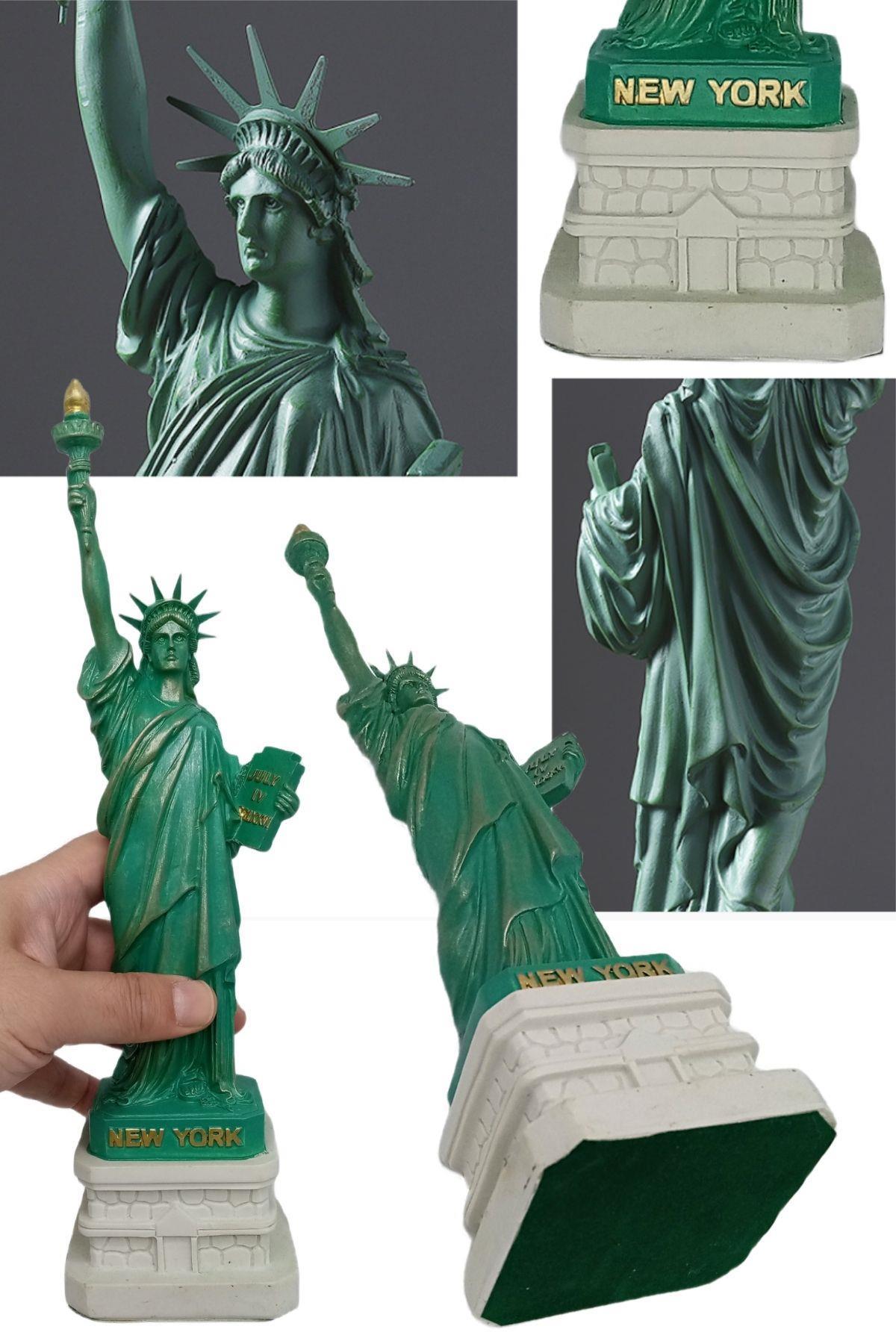 Amerika Birleşik DevletleriDünyadan HediyelerDNY-HD100421Keskin Hediyelik Eşya Ve TekstilABD New York Özgürlük Heykeli Reçine 30 cm
