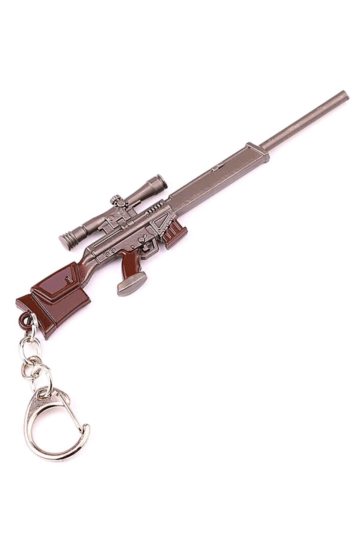 Amerika Birleşik DevletleriDünyadan HediyelerDNY-HD100347Keskin Hediyelik Eşya Ve TekstilPubg Metal Anahtarlık Sniper Rifle Keskin Nişancı Tüfeği 3D
