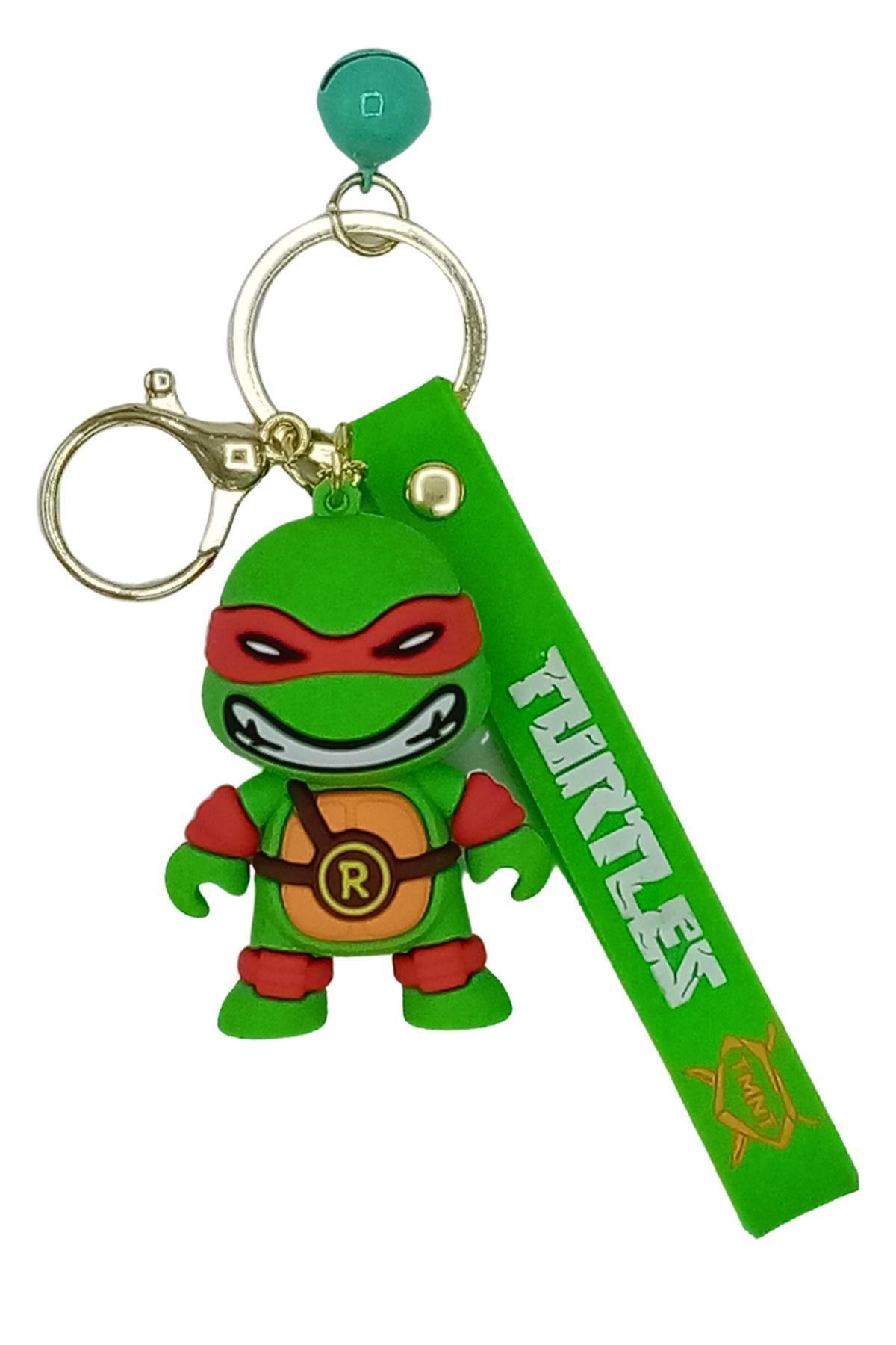 Amerika Birleşik DevletleriDünyadan HediyelerDNY-HD100639Keskin Hediyelik Eşya Ve TekstilNinja Turtles 3D Raphael Silikon Anahtarlık Ninja Kaplumbağa