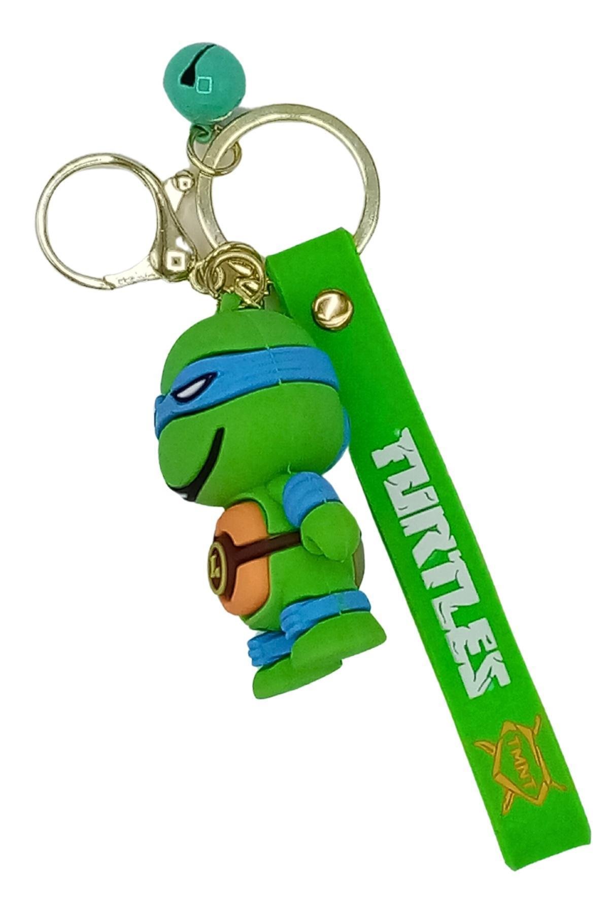 Amerika Birleşik DevletleriDünyadan HediyelerDNY-HD100640Keskin Hediyelik Eşya Ve TekstilNinja Turtles 3D Leonardo Silikon Anahtarlık Ninja Kaplumbağa