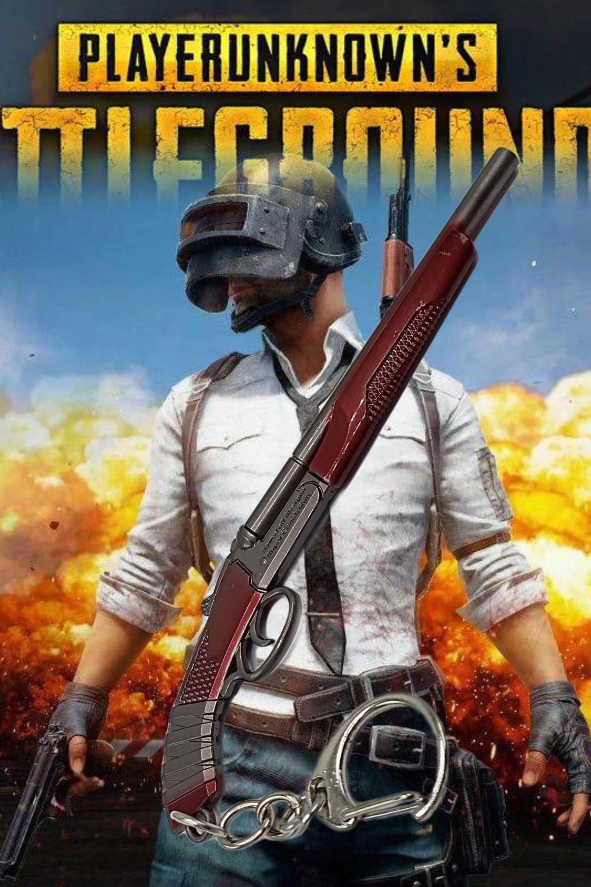 Amerika Birleşik DevletleriDünyadan HediyelerDNY-HD100349Keskin Hediyelik Eşya Ve TekstilPubg Metal Anahtarlık Sawed Off Gun 3D Playerunknown's Battlegrounds