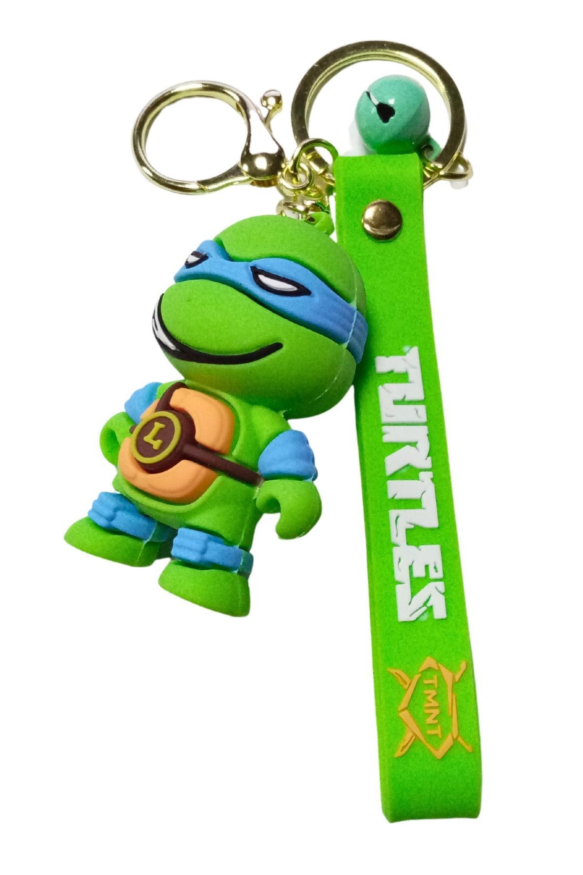 Amerika Birleşik DevletleriDünyadan HediyelerDNY-HD100640Keskin Hediyelik Eşya Ve TekstilNinja Turtles 3D Leonardo Silikon Anahtarlık Ninja Kaplumbağa