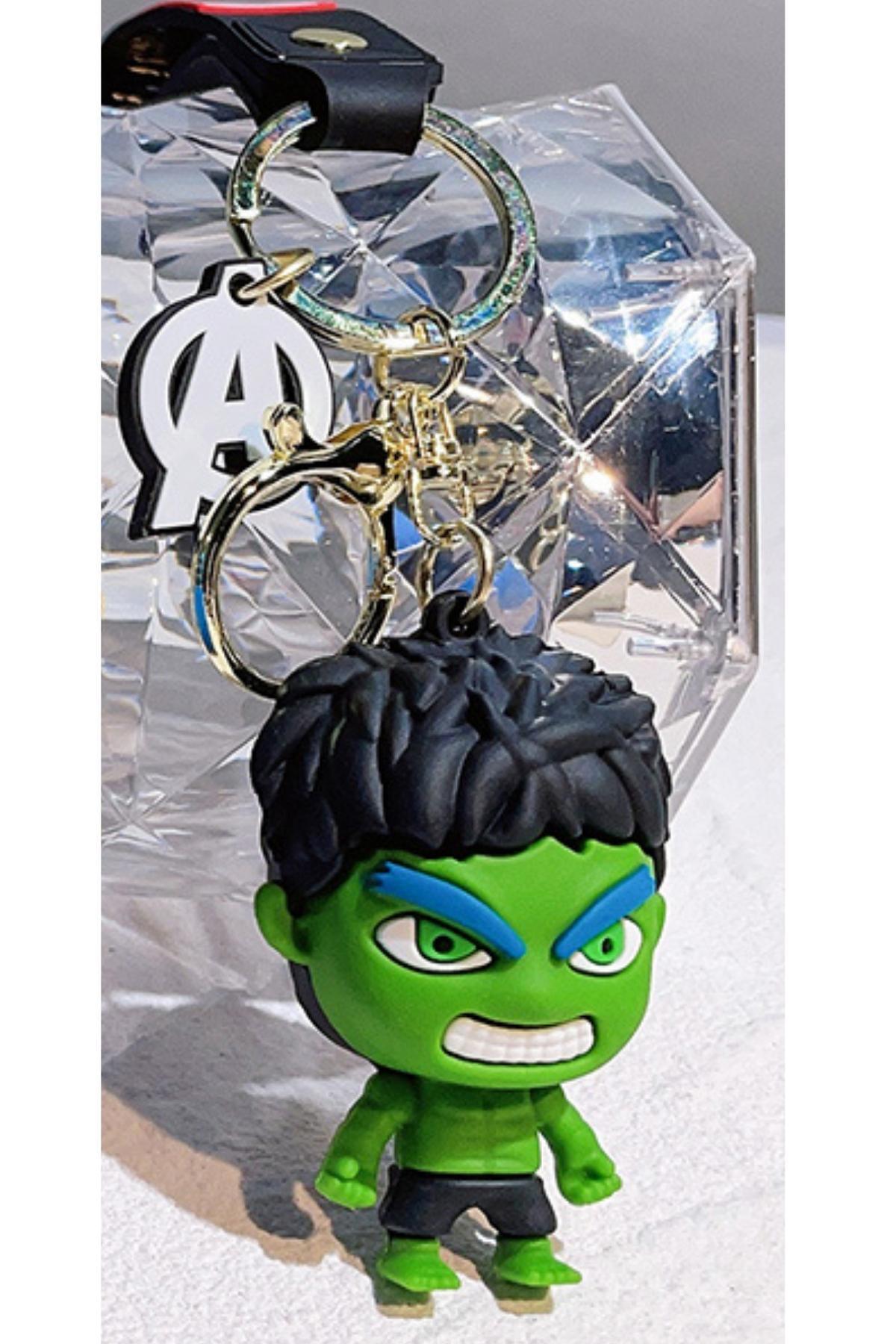 Amerika Birleşik DevletleriDünyadan HediyelerDNY-HD100641Keskin Hediyelik Eşya Ve TekstilHulk 3D Silikon Anahtarlık Marvel