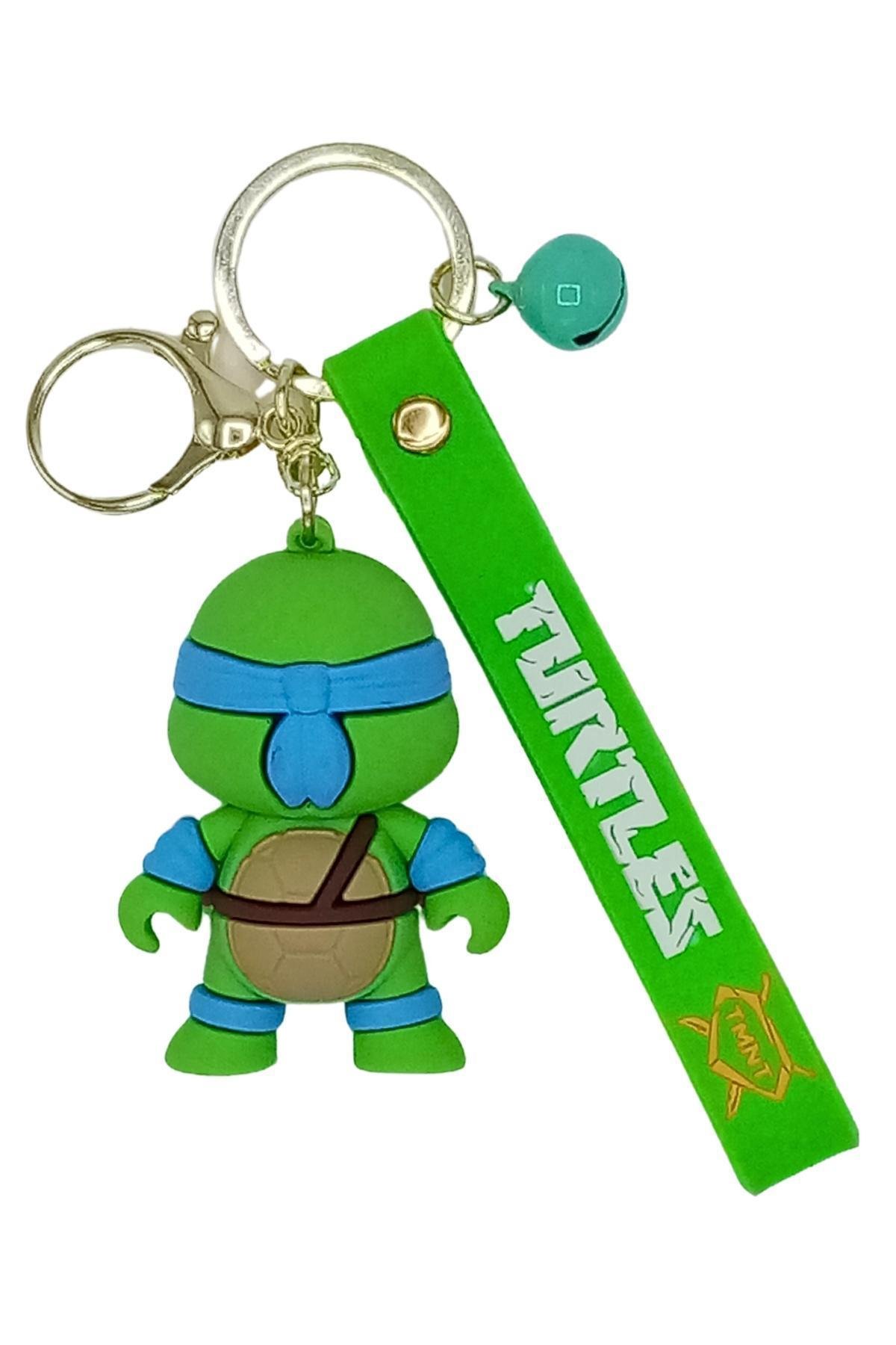 Amerika Birleşik DevletleriDünyadan HediyelerDNY-HD100640Keskin Hediyelik Eşya Ve TekstilNinja Turtles 3D Leonardo Silikon Anahtarlık Ninja Kaplumbağa