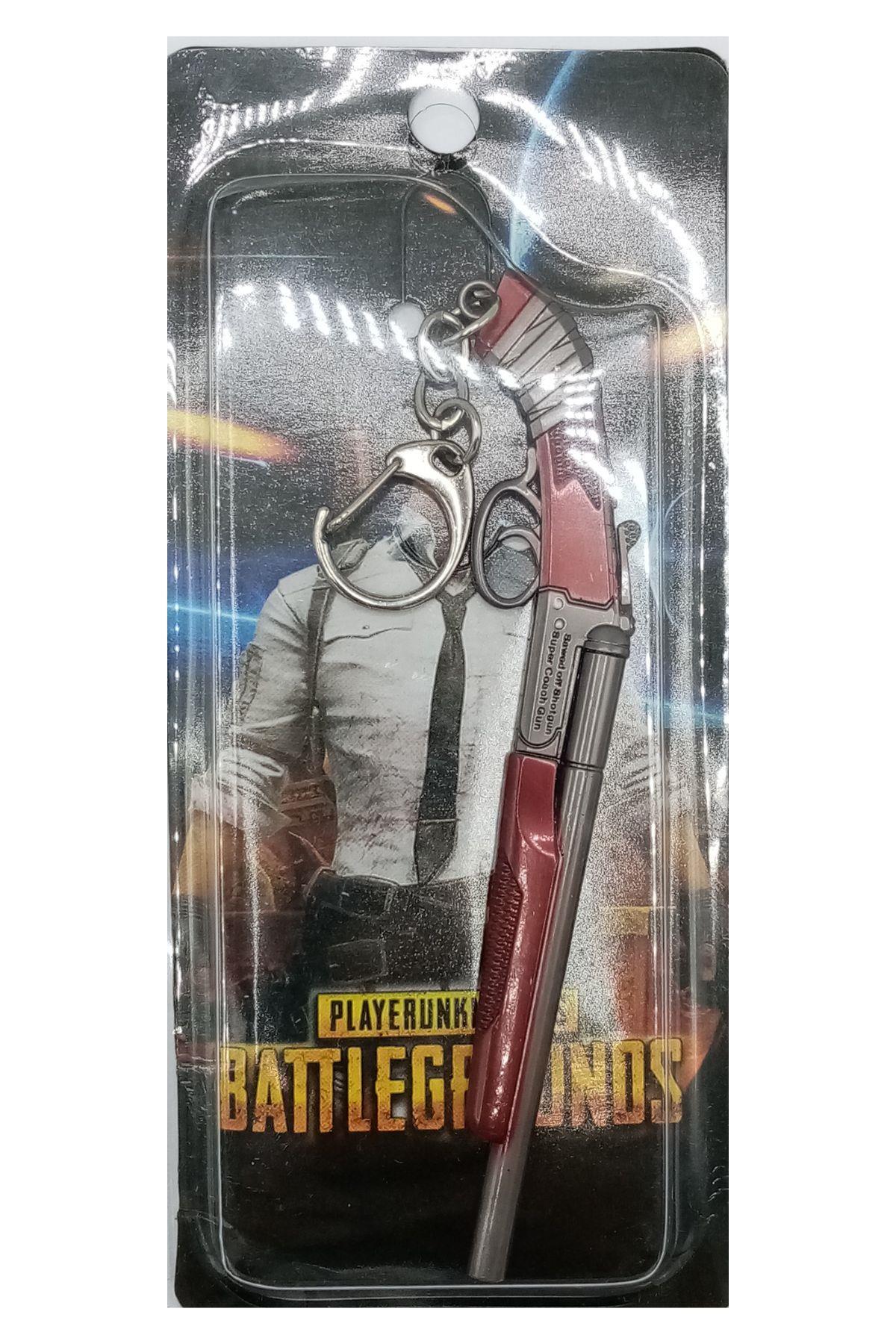 Amerika Birleşik DevletleriDünyadan HediyelerDNY-HD100349Keskin Hediyelik Eşya Ve TekstilPubg Metal Anahtarlık Sawed Off Gun 3D Playerunknown's Battlegrounds