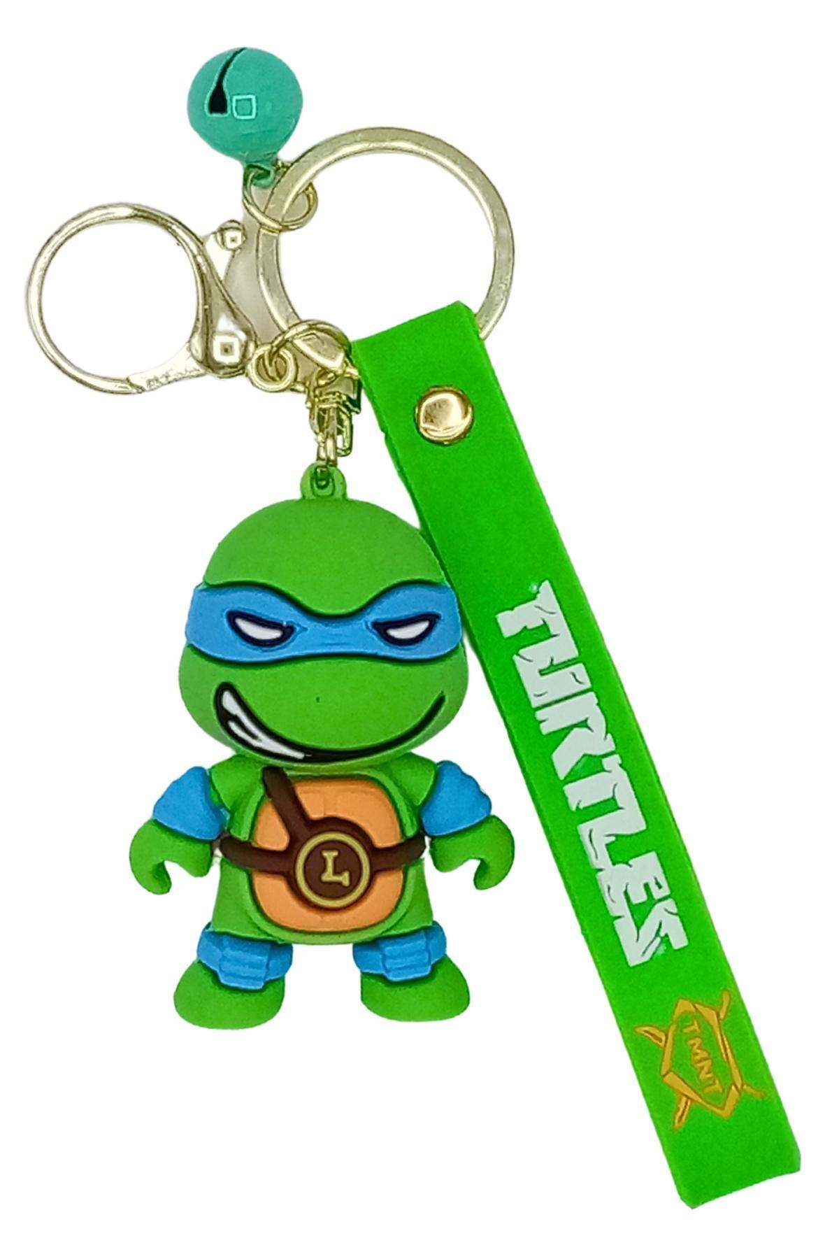 Amerika Birleşik DevletleriDünyadan HediyelerDNY-HD100640Keskin Hediyelik Eşya Ve TekstilNinja Turtles 3D Leonardo Silikon Anahtarlık Ninja Kaplumbağa