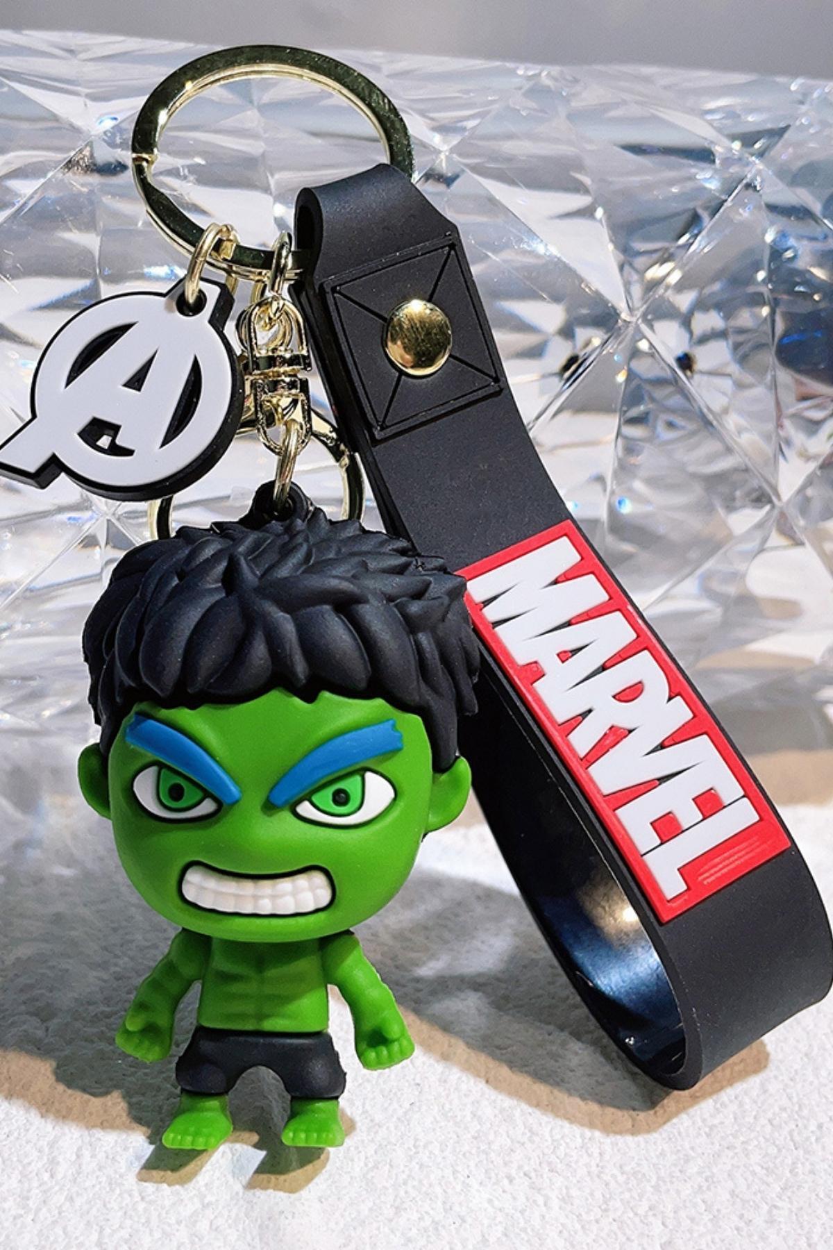 Amerika Birleşik DevletleriDünyadan HediyelerDNY-HD100641Keskin Hediyelik Eşya Ve TekstilHulk 3D Silikon Anahtarlık Marvel