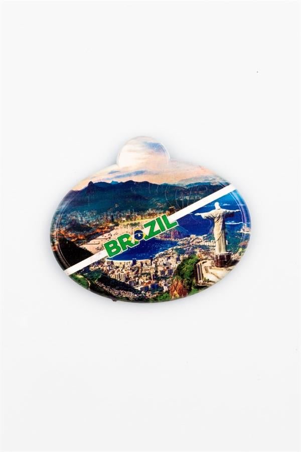 BrezilyaDünyadan HediyelerKRTSOVLMGNT-545Keskin Hediyelik Eşya Ve TekstilBrezilya Rio de Janeiro Temalı Oval Magnet