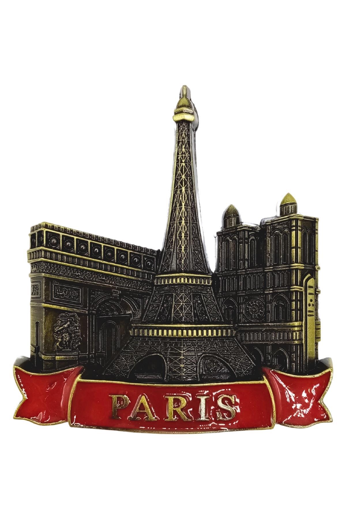 FransaDünyadan HediyelerDNY-HDMTLMGNT375Keskin Hediyelik Eşya Ve TekstilVintage Metal 3D Magnet Paris Fransa 7 cm