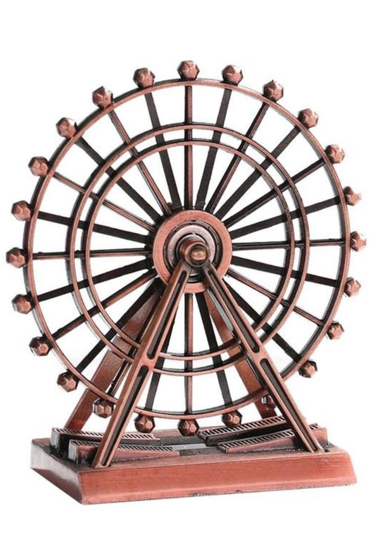 İngiltereDünyadan HediyelerDNY-HD100860Keskin Hediyelik Eşya Ve TekstilVintage Metal İngiltere London Eye Biblo Antik Bakır 9 cm