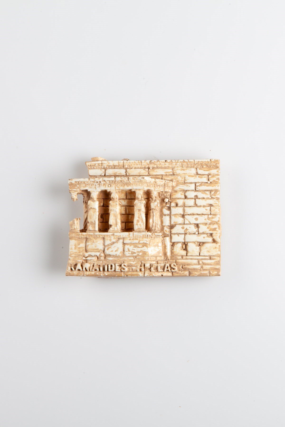 YunanistanDünyadan HediyelerGRE1002entegraEXCEL|GRE1002Erechtheion Tapınağı 3D Magnet El Yapımı