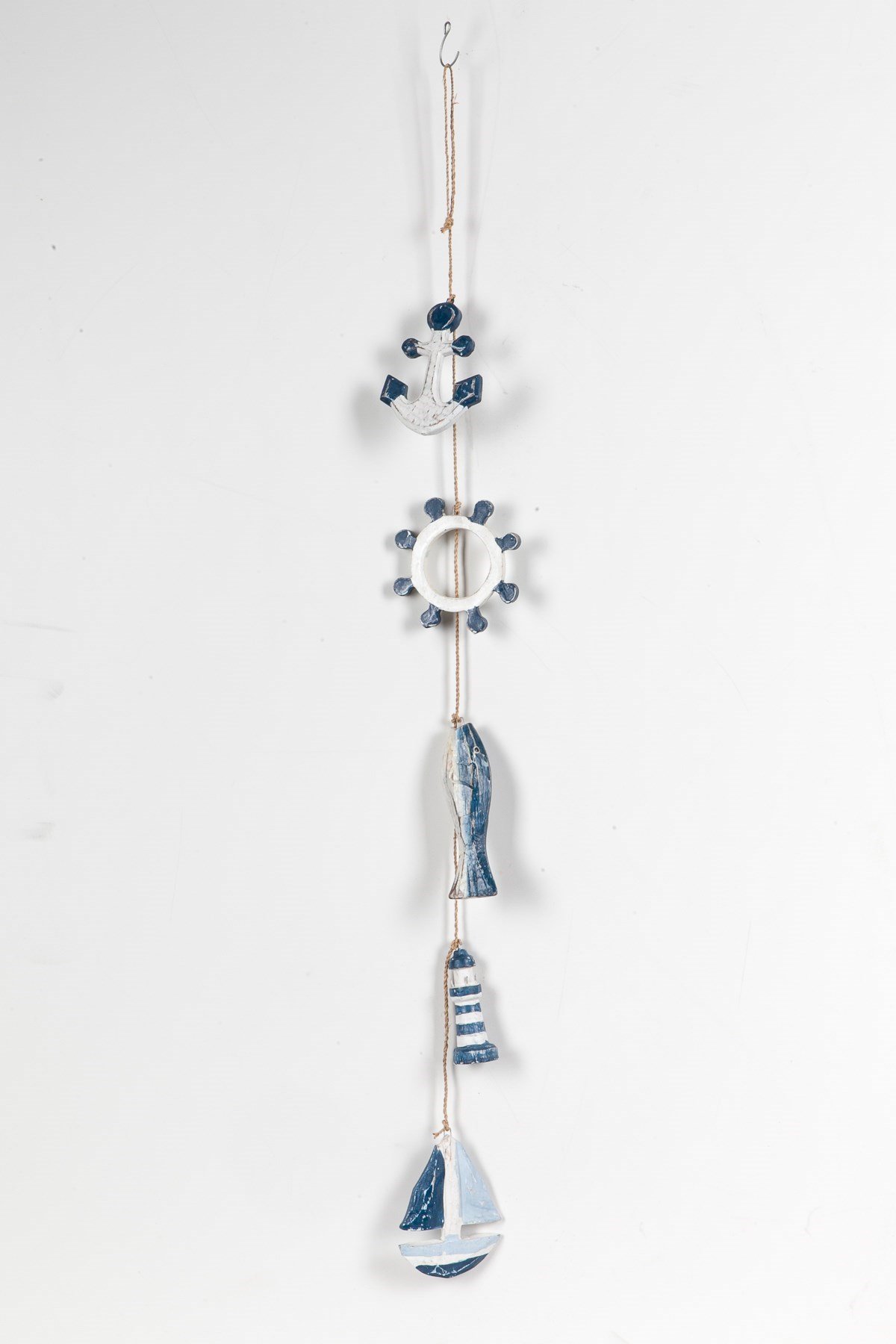 YunanistanDünyadan HediyelerOZ-AHŞMRN-DNZKRŞ5entegraDekoratif Ahşap Beşli Deniz Temalı Rustik Duvar Dekoru