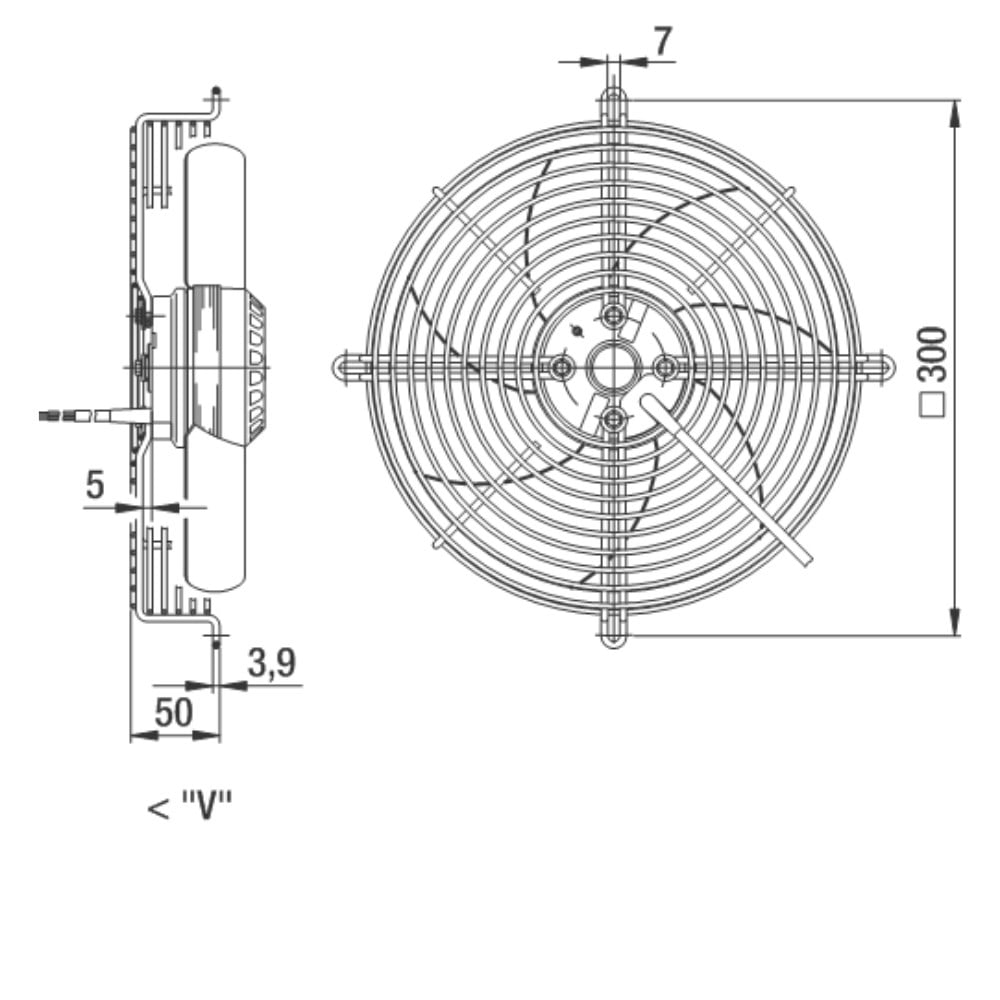 FanlarPano Klima Fanı - EbmPapst S4S250-AI02-01