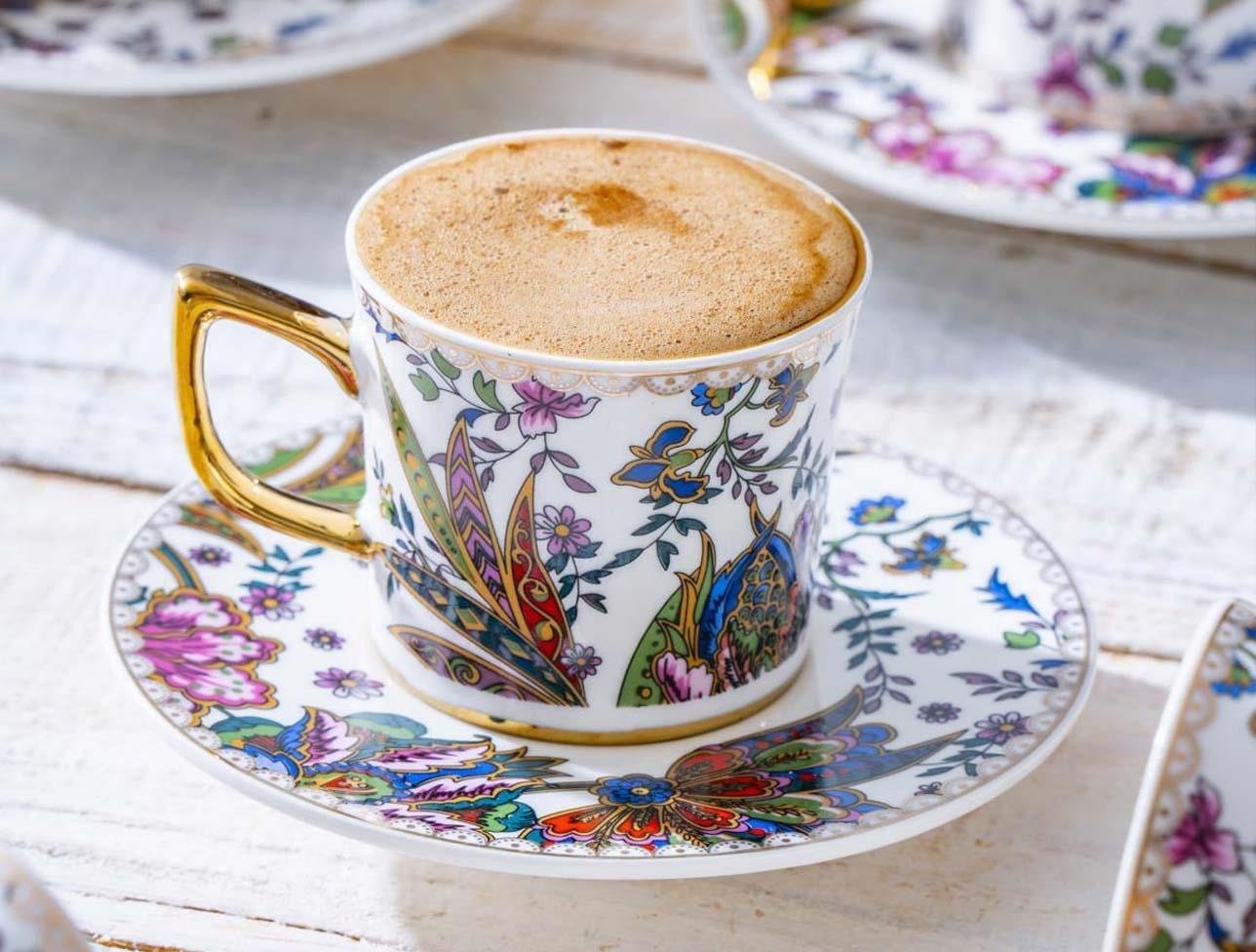 ACAR ABİGAL 6 K. KAHVE FİNCAN TAKIMI 90 ML