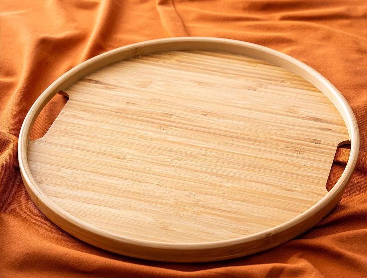 ACAR BAMBU OVAL TEPSİ  ACR-266