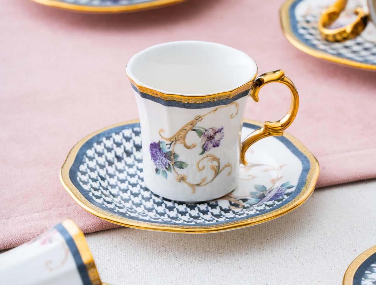 ACAR BREEZE 6 LI KAHVE FİNCAN TAKIMI 08916