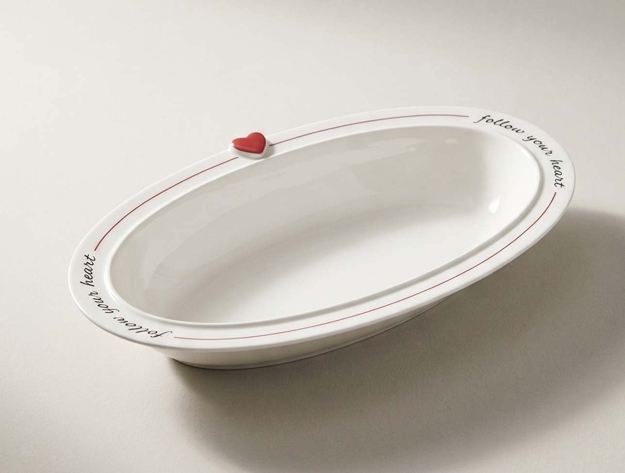 ACAR CUORE OVAL DERİN TABAK JEA-09517