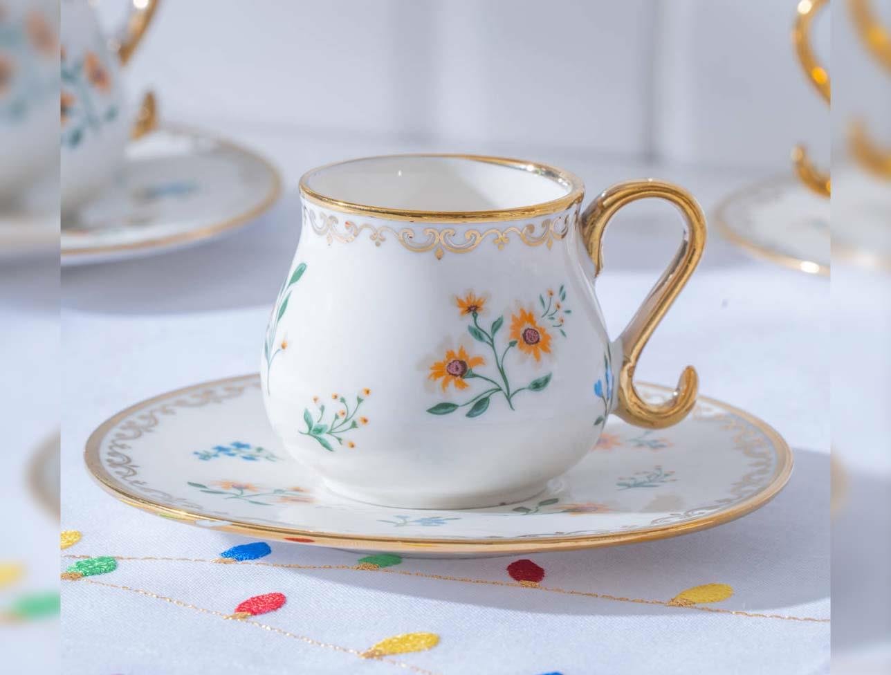 ACAR KAHVE FİNCANI 6 LI 08179