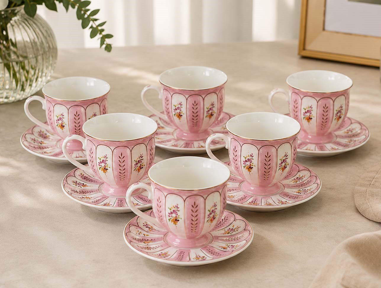 ACAR MARİNETTE TEA 6 LI KAHVE FİNCAN TAKIMI 09413