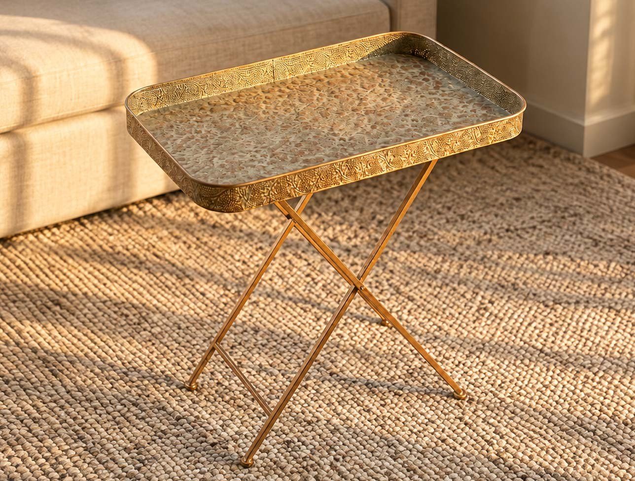 ACAR METAL AYAKLI SEHPA- 60×37.5×60 HGG-08835