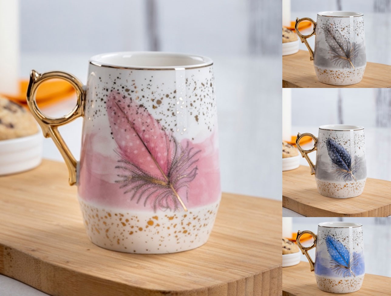 ACAR MY MUG KUPA FEATHER