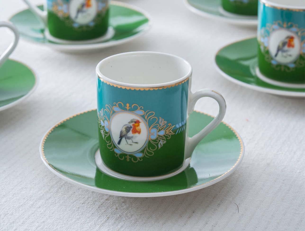 ACAR PORSELEN 6 LI KAHVE SETİ SYT8595