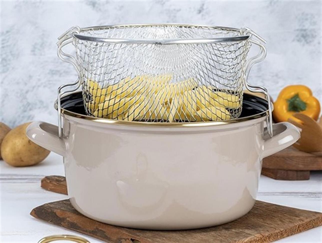 ACAR QUALİTA SAVOR 22 CM KIZARTMA TENCERESİ 359
