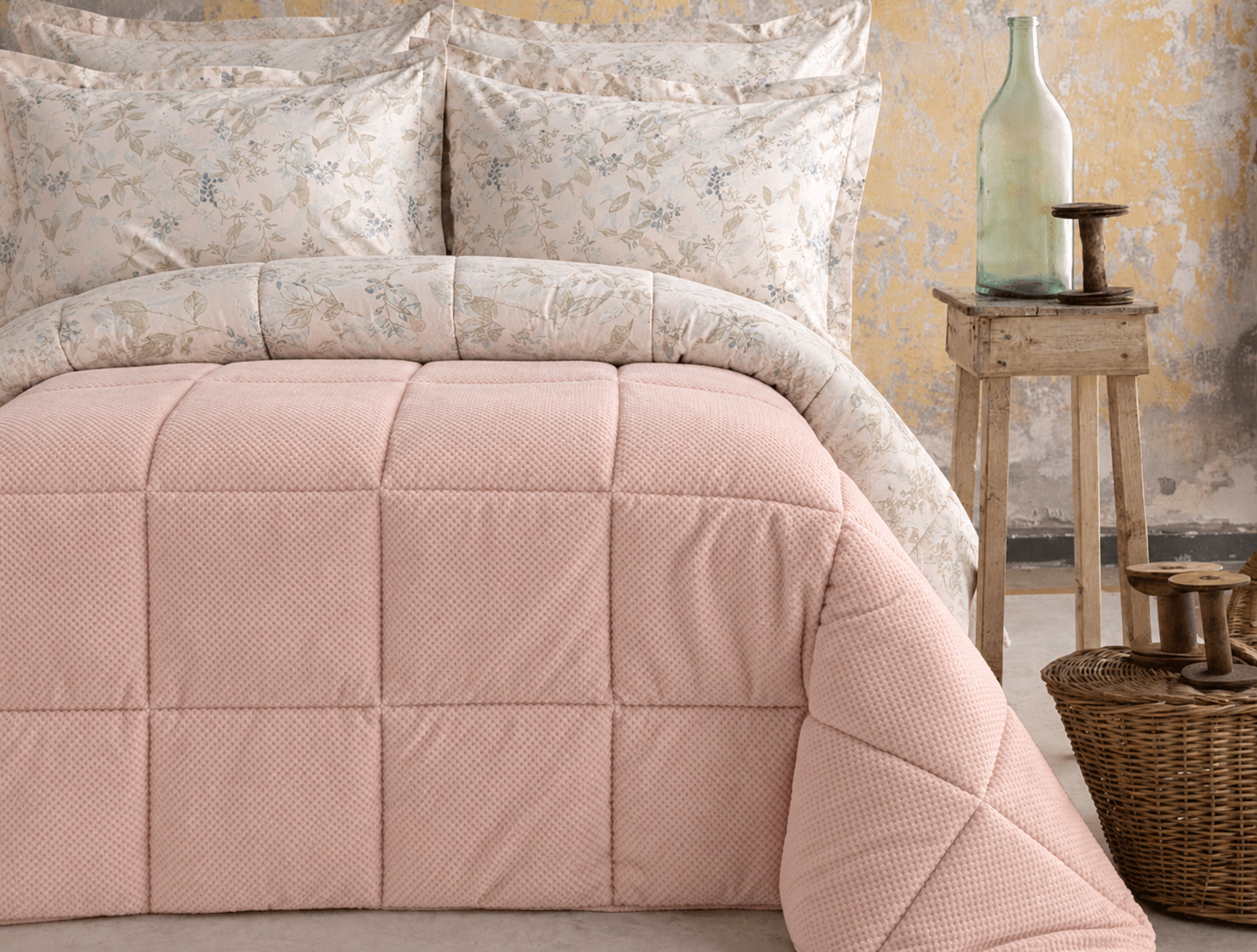 APRİCİTAS ÇİFT KİŞİLİK SOFTLY UYKU SETİ ELİS BLUSH