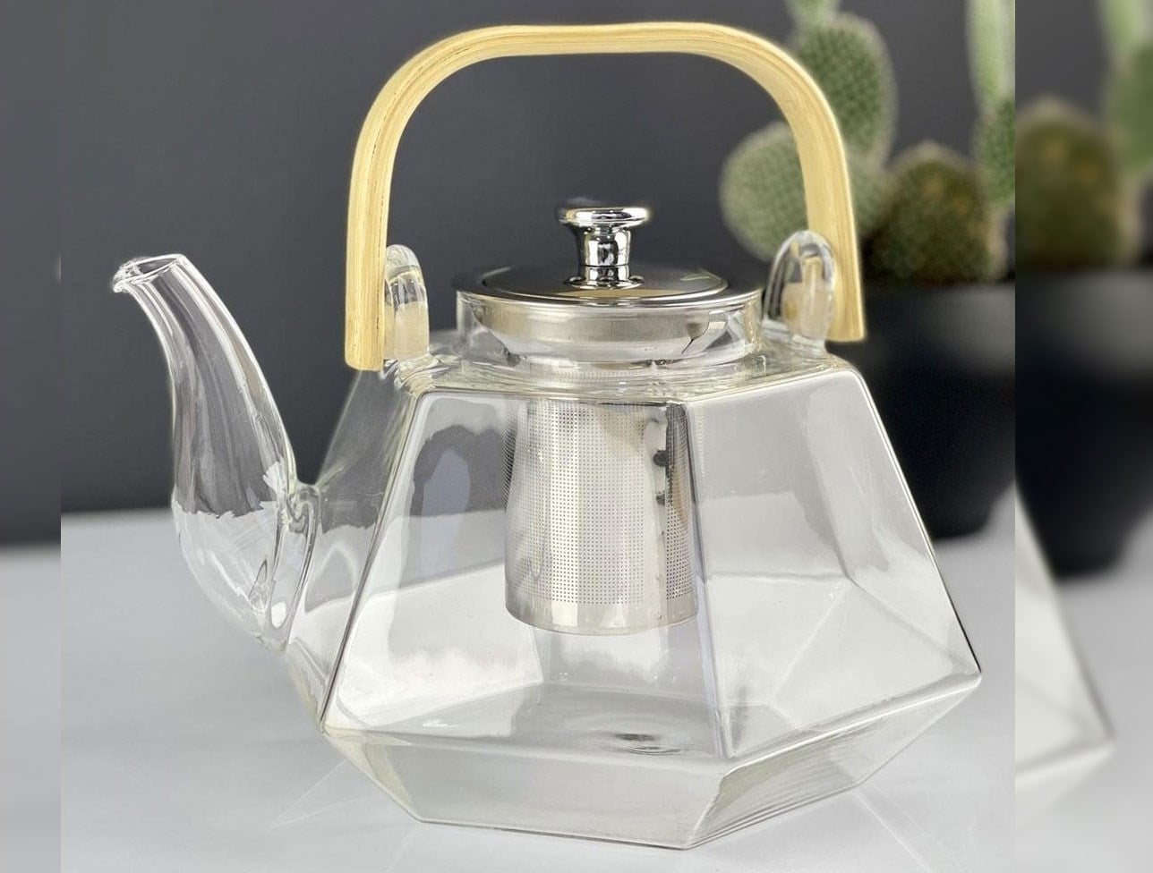 AROW 800 ML CAM BİTKİ ÇAYDANI