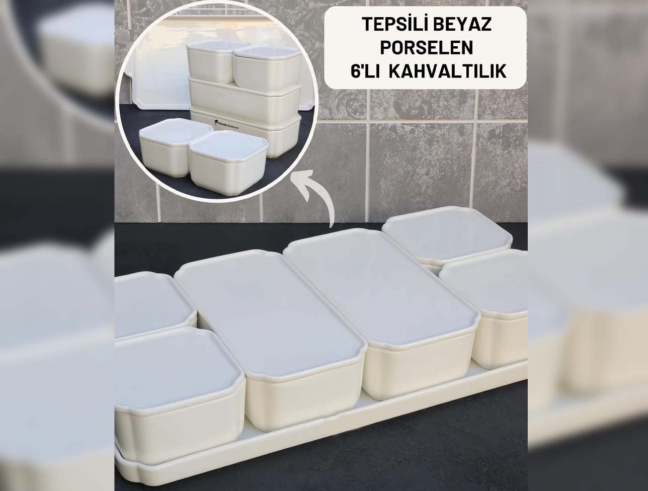 AROW PORSELEN 6 PARÇA KAHVALTI TAKIMI 2721