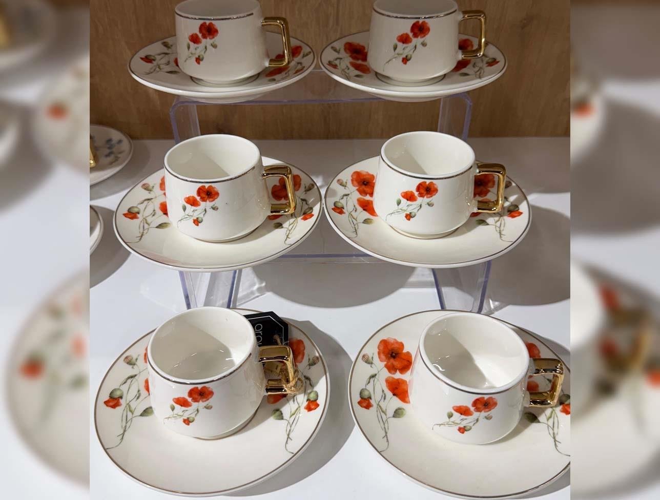 AROW PORSELEN KAHVE TAKIMI TR-3907